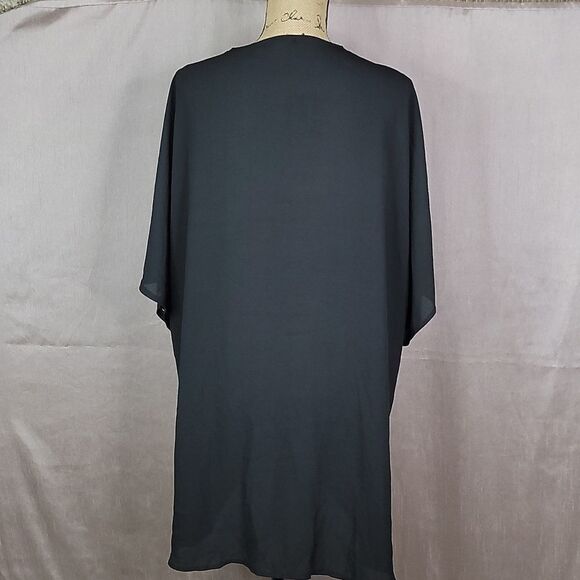 GB Aztec Embroidered Black Cape Large - Picture 6 of 7